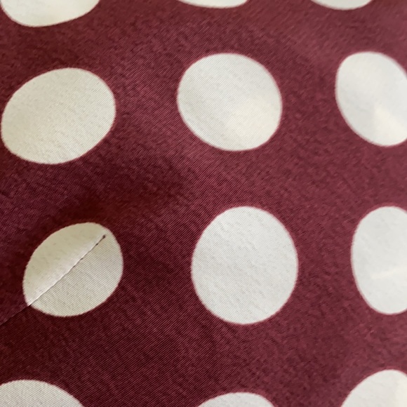 White polkadot romper with open tie back - Picture 15 of 16